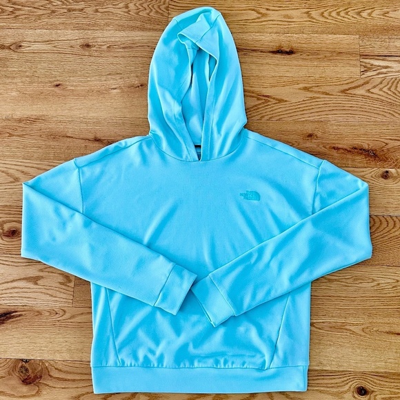 North Face Women's Wander Sun Hoodie in MISTY JADE (Size S) - Picture 2 of 9